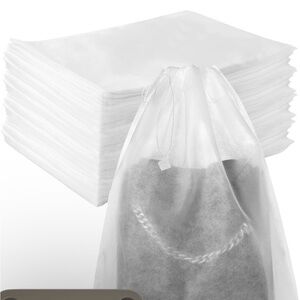 12 White Dust Bags (12)